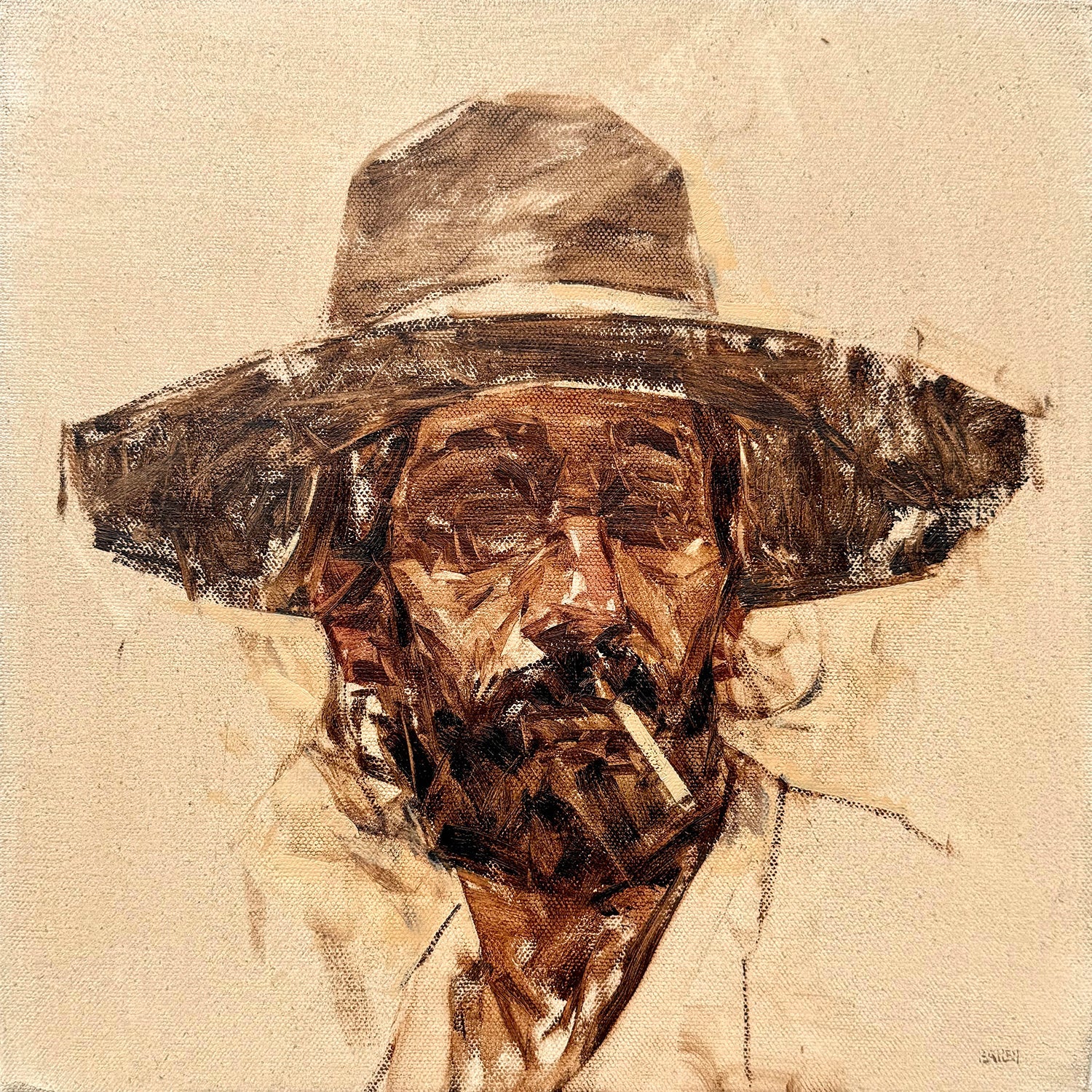 Bad Hombre LII by Mark Bailey at LePrince Galleries